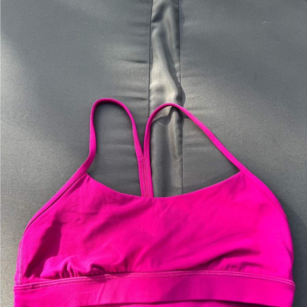 Lululemon Athletica Vibrant Pink Sports Bra